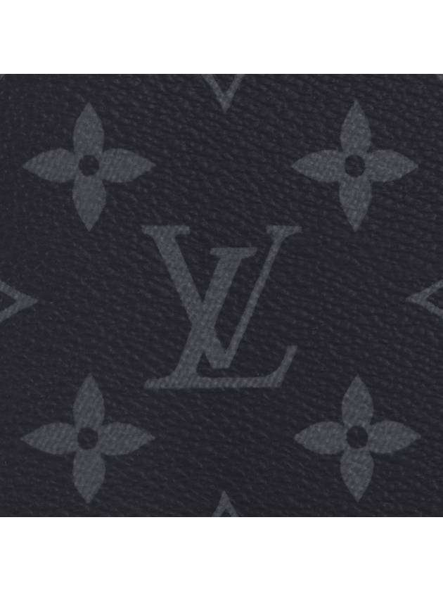 Slender Monogram Eclipse Half Wallet Black - LOUIS VUITTON - BALAAN 6