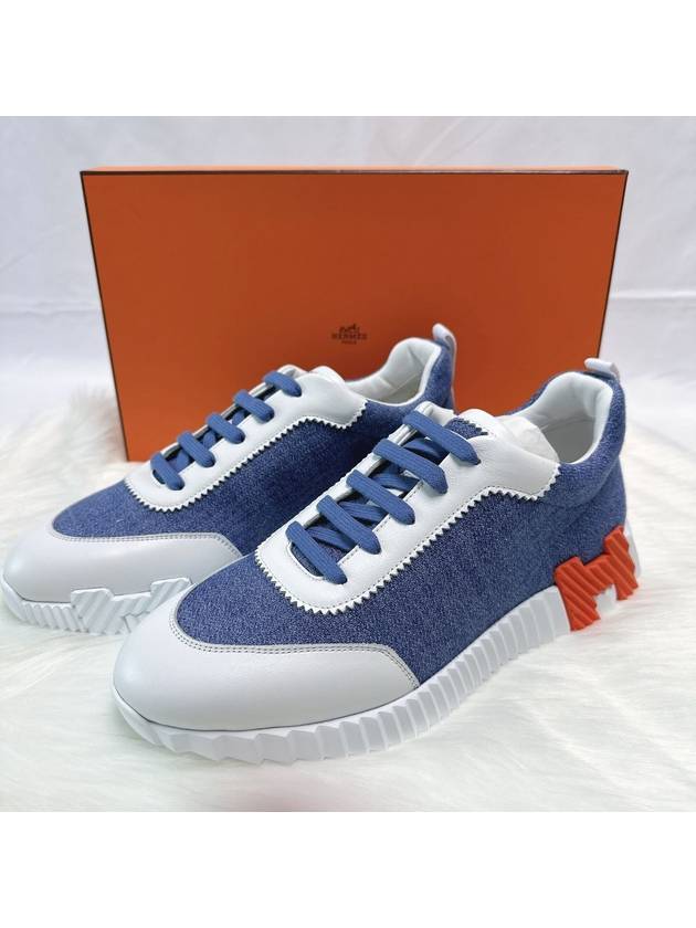 Bouncing Men s Sneakers Denim H231766Z - HERMES - BALAAN 3