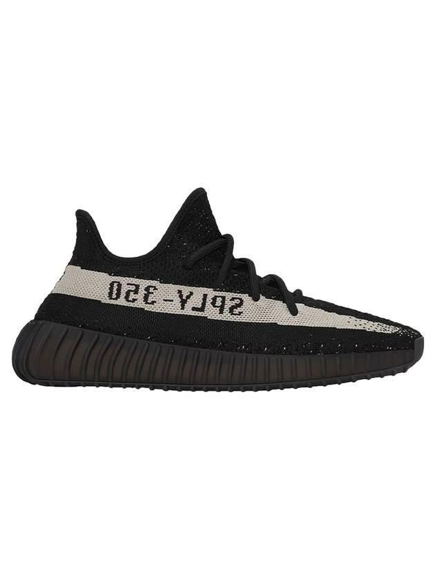 Yeezy Boost 350 V2 Core Sneakers Black White - ADIDAS - BALAAN 1