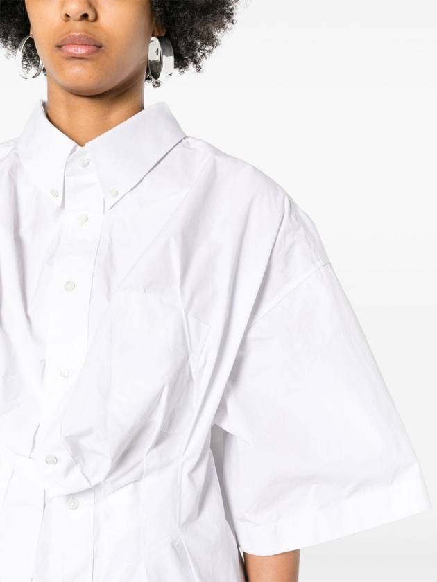 creased poplin fitted shirt - MAISON MARGIELA - BALAAN 5