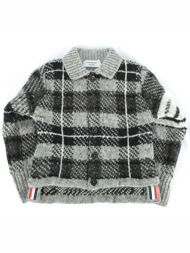 Kids Diagonal Armband Shirt Jacket KKC010A Y1506 035 - THOM BROWNE - BALAAN 1