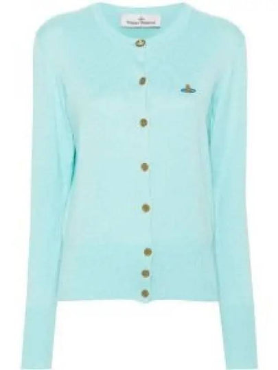 Bea Knit Cardigan Aqua - VIVIENNE WESTWOOD - BALAAN 2