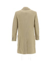 Two Button Wool Single Coat Champagne - AMI - BALAAN 3