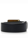 Bobbi Leather Belt Black - DIOR - BALAAN 3