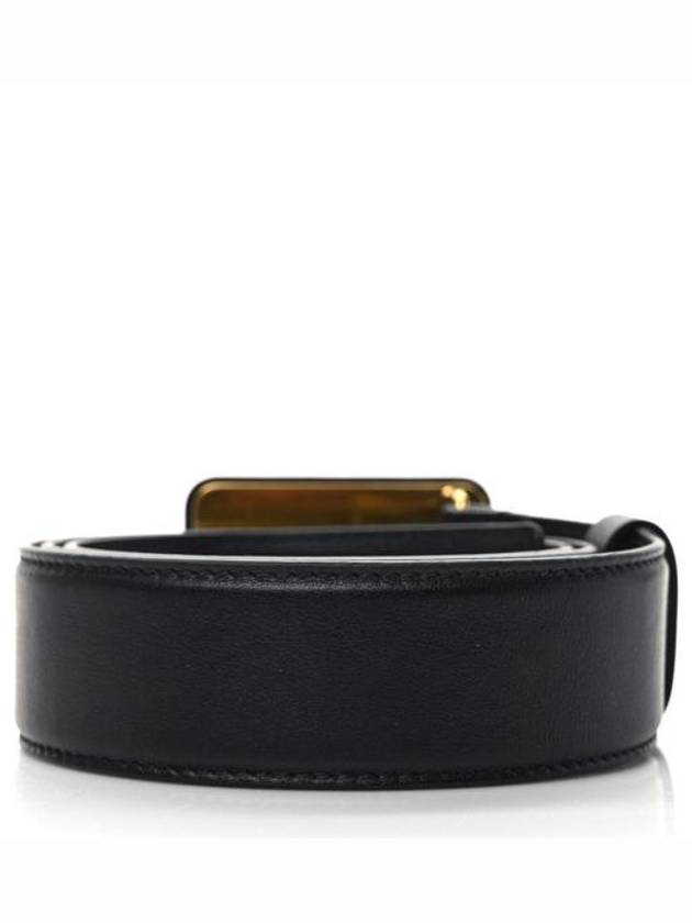 Bobbi Leather Belt Black - DIOR - BALAAN 3