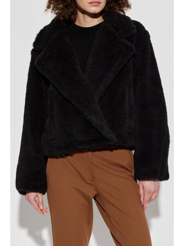 Max Mara Fur Coat Oggeri, Women's, Black - MAX MARA - BALAAN 3