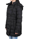 Detachable Hoodie Puffer Coat Padded Black - BURBERRY - BALAAN 5