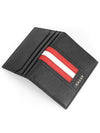 Talder Leather Card Wallet Black - BALLY - BALAAN 5