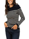 Women's Maree Striped Sailor Knit Top Navy - SAINT JAMES - BALAAN 2