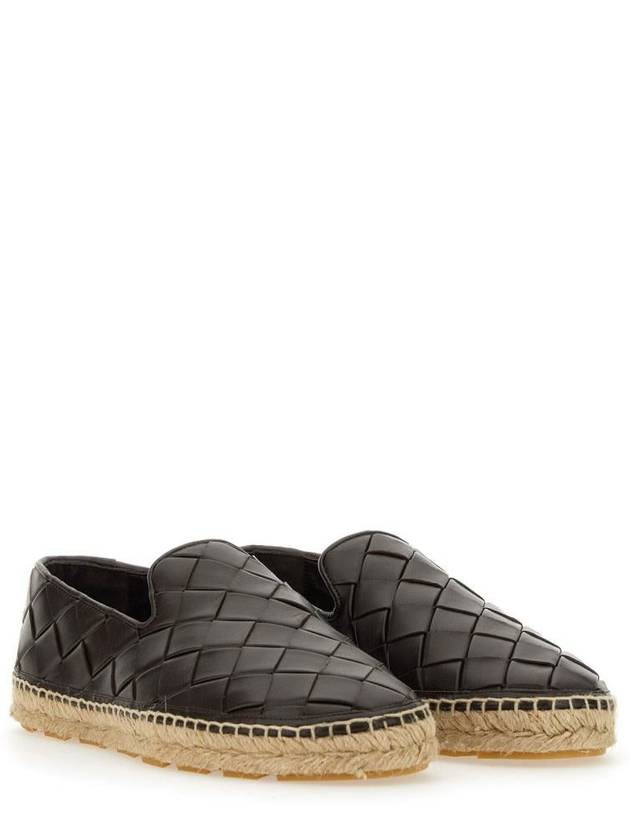 Jack Intrecciato Leather Espadrille Fondant - BOTTEGA VENETA - BALAAN 3