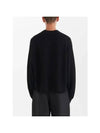 ARUM black wool knit SNM 1052 - STUDIO NICHOLSON - BALAAN 3