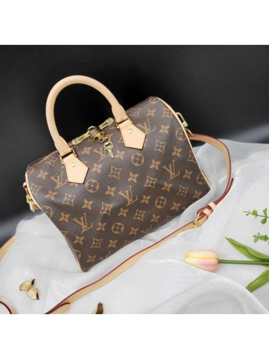 Speedy Bandouliere 25 Monogram Classic Tote Bag Brown - LOUIS VUITTON - BALAAN 2