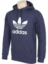 Adicolor Classic Trefoil Hoodie Shadow Navy - ADIDAS - BALAAN 3