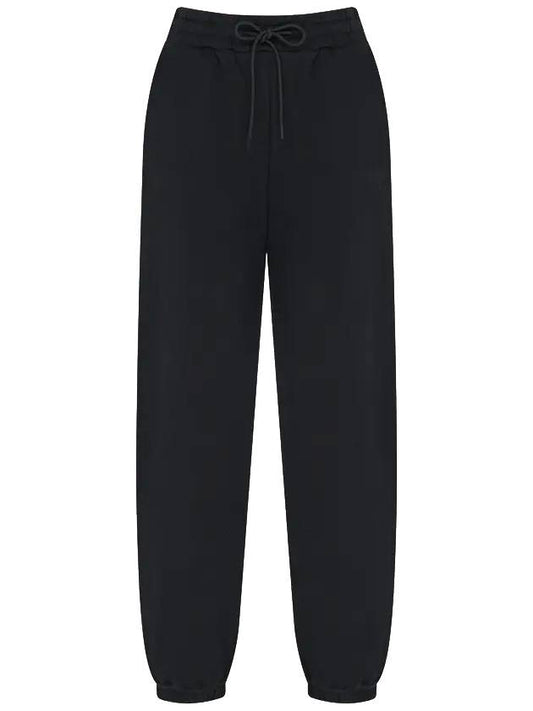 Cloud Logo Track Pants Black - MSGM - BALAAN 1