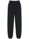 Cloud Logo Track Pants Black - MSGM - BALAAN 1