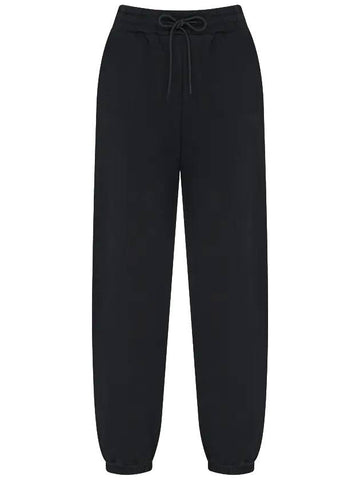 Cloud Logo Track Pants Black - MSGM - BALAAN 1