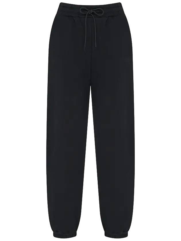 Cloud Logo Track Pants Black - MSGM - BALAAN 1