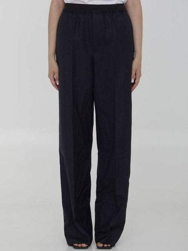 Striped Wool Trousers - BOTTEGA VENETA - BALAAN 1