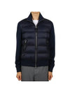 Men's Tricot Down Padding Navy - TOM FORD - BALAAN 1