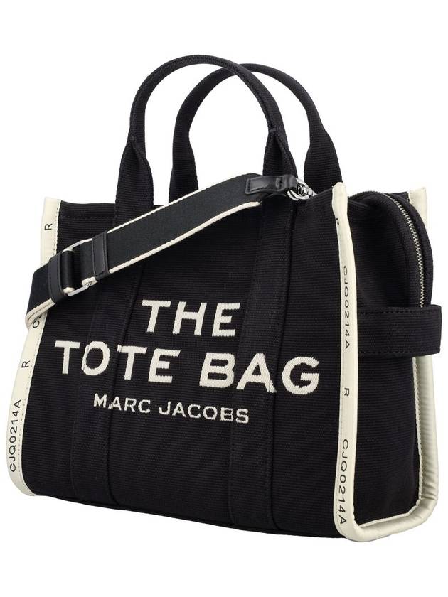 The Jacquard Traveler Small Tote Bag Black - MARC JACOBS - BALAAN 4