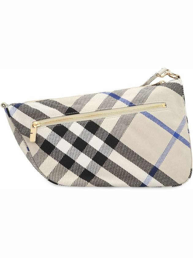 Shield Check Medium Cross Bag Beige - BURBERRY - BALAAN 5