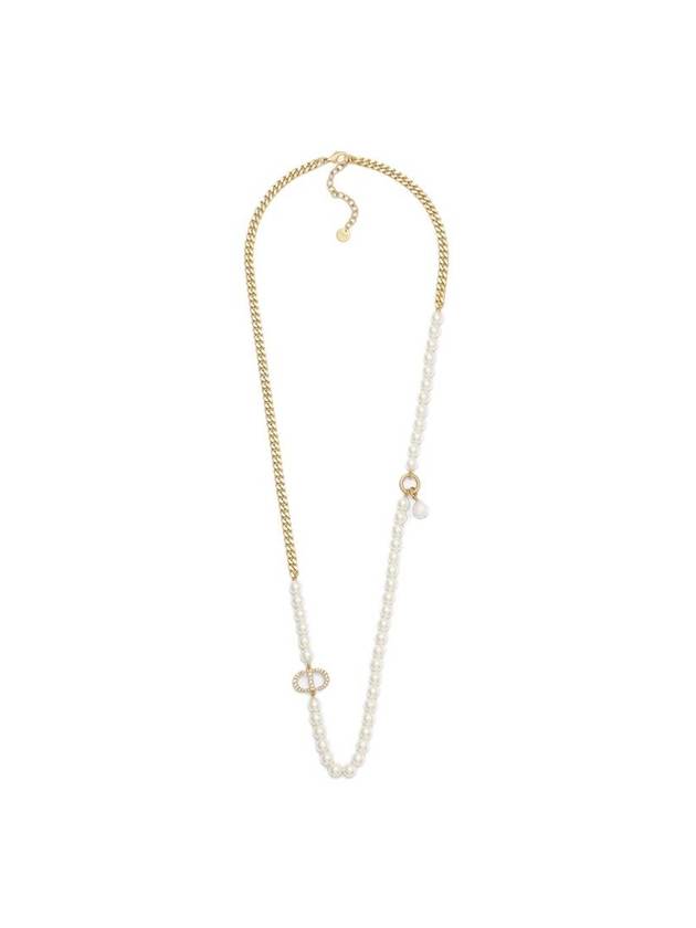 30 Montaigne Long Necklace Gold - DIOR - BALAAN 1