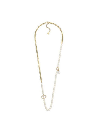 30 Montaigne Long Necklace Gold - DIOR - BALAAN 1