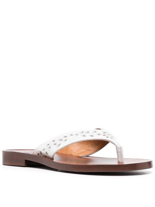 CHLOè X ERES Sandals White - CHLOE - BALAAN 4