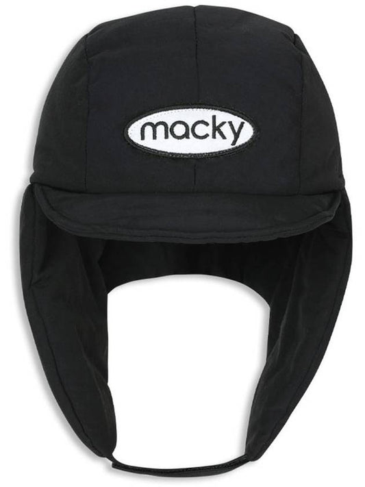 padded ball cap padded cap hat black MCFW23BC 2BK - MACKY - BALAAN 2