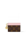 LV Charm Monogram Card Wallet Brown Pink - LOUIS VUITTON - BALAAN 2