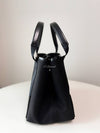 Cabas Logo Canvas Small Tote Bag Black - BALENCIAGA - BALAAN 5