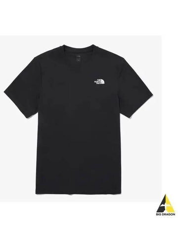 The North Face NT7UQ16A Men s EX Recovery Short Sleeve Round Tee - THE NORTH FACE - BALAAN 1