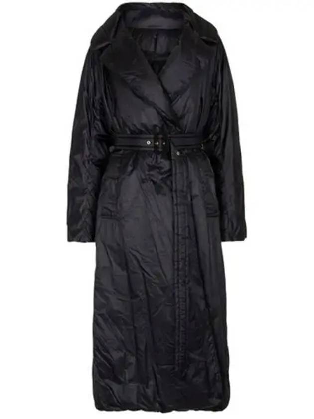 1C00045 5396Q 999 LAUZEE Lounge down padded coat black women s padding TLS 271762 - MONCLER - BALAAN 1