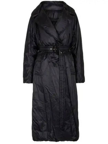 1C00045 5396Q 999 LAUZEE Lounge down padded coat black women s padding TLS 271762 - MONCLER - BALAAN 1