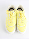 cc logo sneakers yellow 37 - CHANEL - BALAAN 9