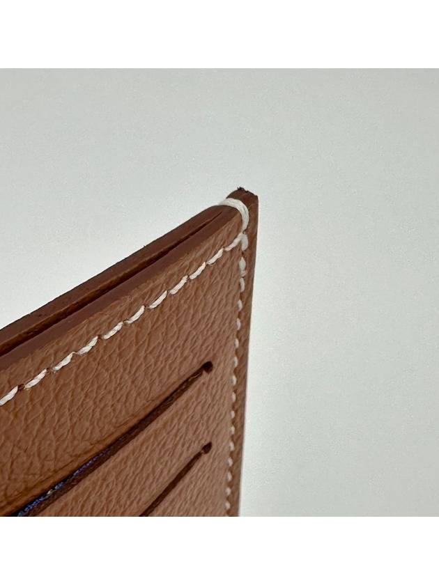 Citizen Twill Card Wallet Brown - HERMES - BALAAN 8