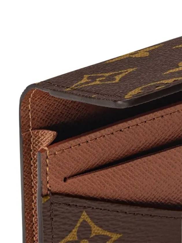 Enveloppe Carte De Visite Monogram Card Wallet Brown - LOUIS VUITTON - BALAAN 6