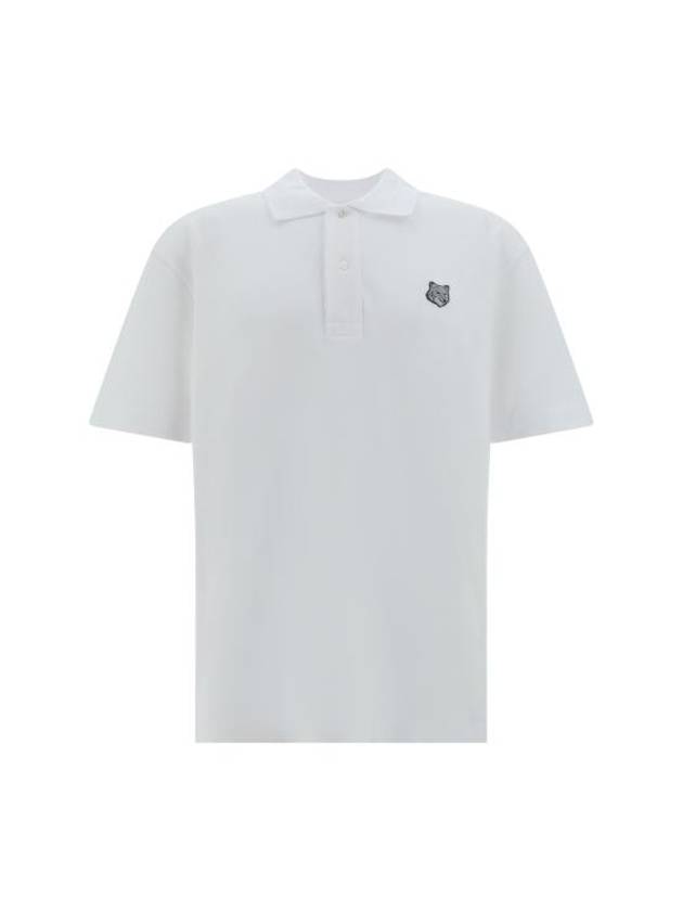 Piquet Polo Shirt White - MAISON KITSUNE - BALAAN 2