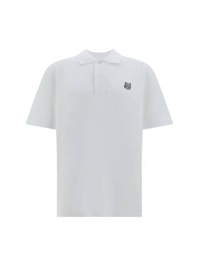 Piquet Polo Shirt White - MAISON KITSUNE - BALAAN 2