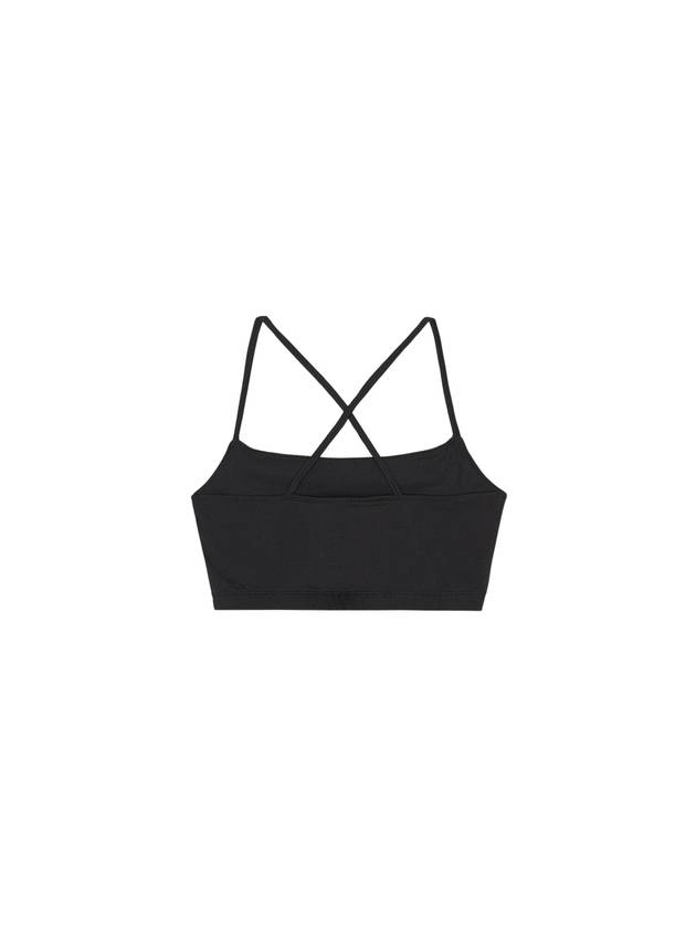 Active Strap Sleeveless Black - GANNI - BALAAN 3