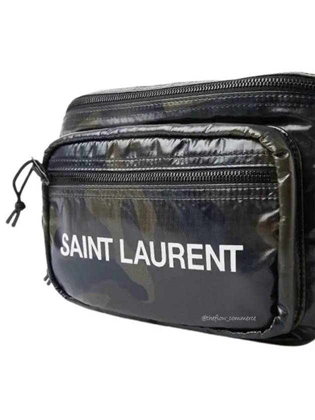 Men's Pouch Belt Bag Black - SAINT LAURENT - BALAAN 5