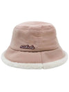 Macaron earring bucket hat PINK - MONBIRDIE GOLF - BALAAN 2