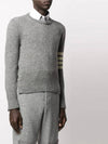 Diagonal Armband Knit Top Grey - THOM BROWNE - BALAAN 4