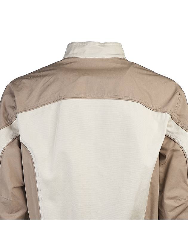 Cotton Canvas Bomber Jacket Beige - DIOR - BALAAN 6