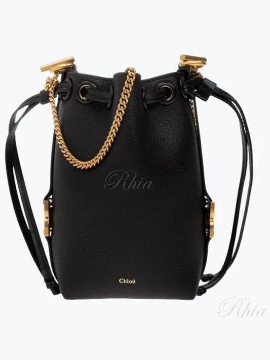 Marcie Micro Bucket Bag Black - CHLOE - BALAAN 2