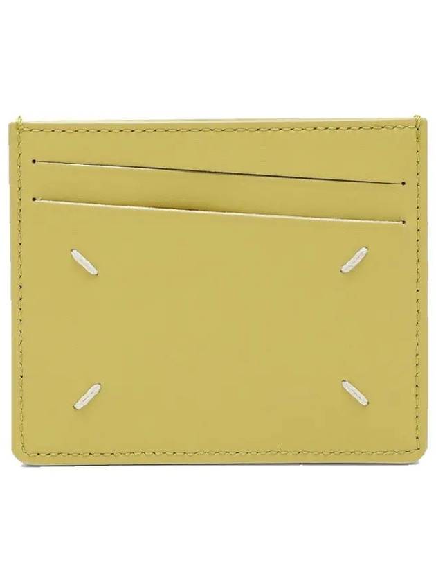 Stitch Diagonal Card Wallet Lemon - MAISON MARGIELA - BALAAN 3