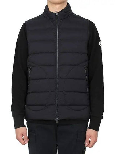 Down Padded Vest Navy - HERNO - BALAAN 2