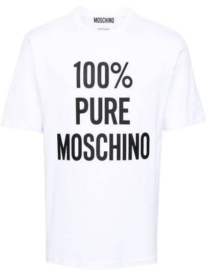 Long Sleeve T-Shirt J0715 0241 1001 WHITE - MOSCHINO - BALAAN 2