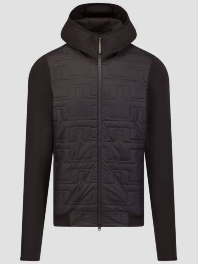 Quilted Hybrid Hooded Golf Jacket Jumper - J.LINDEBERG - BALAAN 6