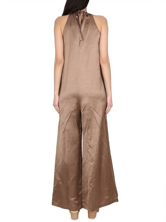 Alysi Wide Satin Jumpsuit - ALYSI - BALAAN 3